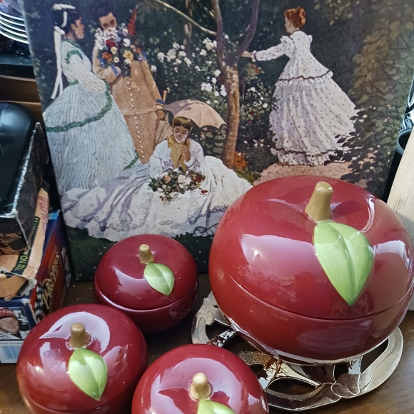🍎RARE VINTAGE Apple  Fresh Temp-tations  Ovenware Serving Ware🍎Gift it. 🎁 - Picture 16 of 16
